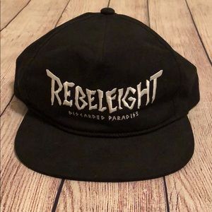 Rebel Eight Men’s Snap Back Hat.